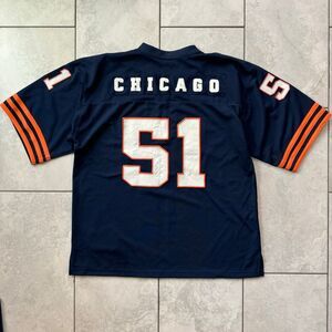 Dick Butkus Chicago Bears #51 Football Throwback Jersey Size XXL Gridiron Ed